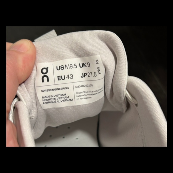 On Cloudnova Flux Sneakers/Shoes Undyed White & Auburn Mens Size 9.5 - Picture 14 of 16